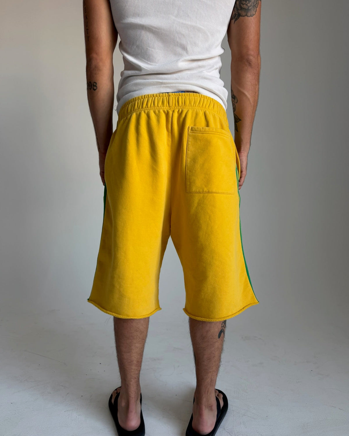 Day Trip Yellow 3/4 Shorts