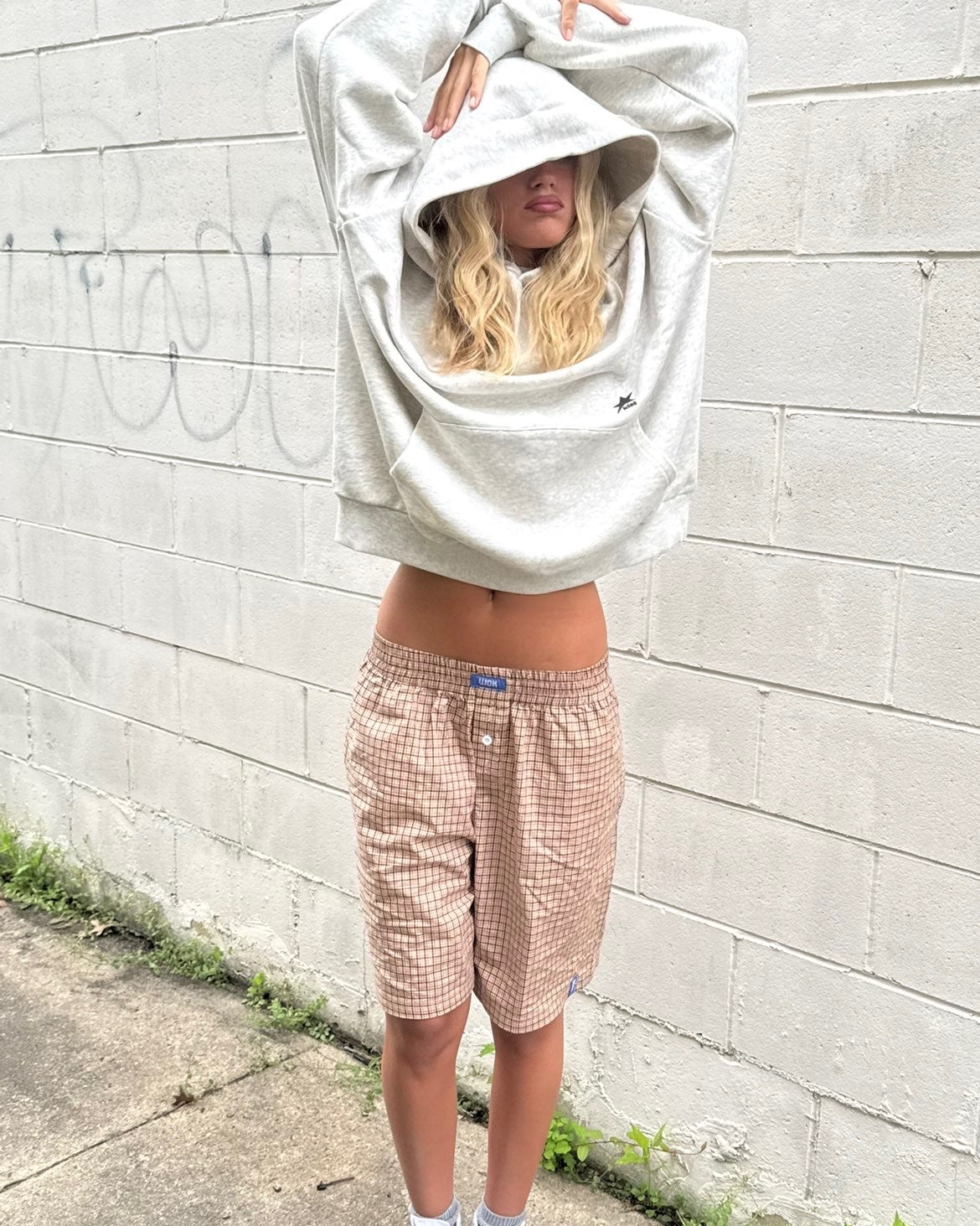 Day One Light Grey Hoodie